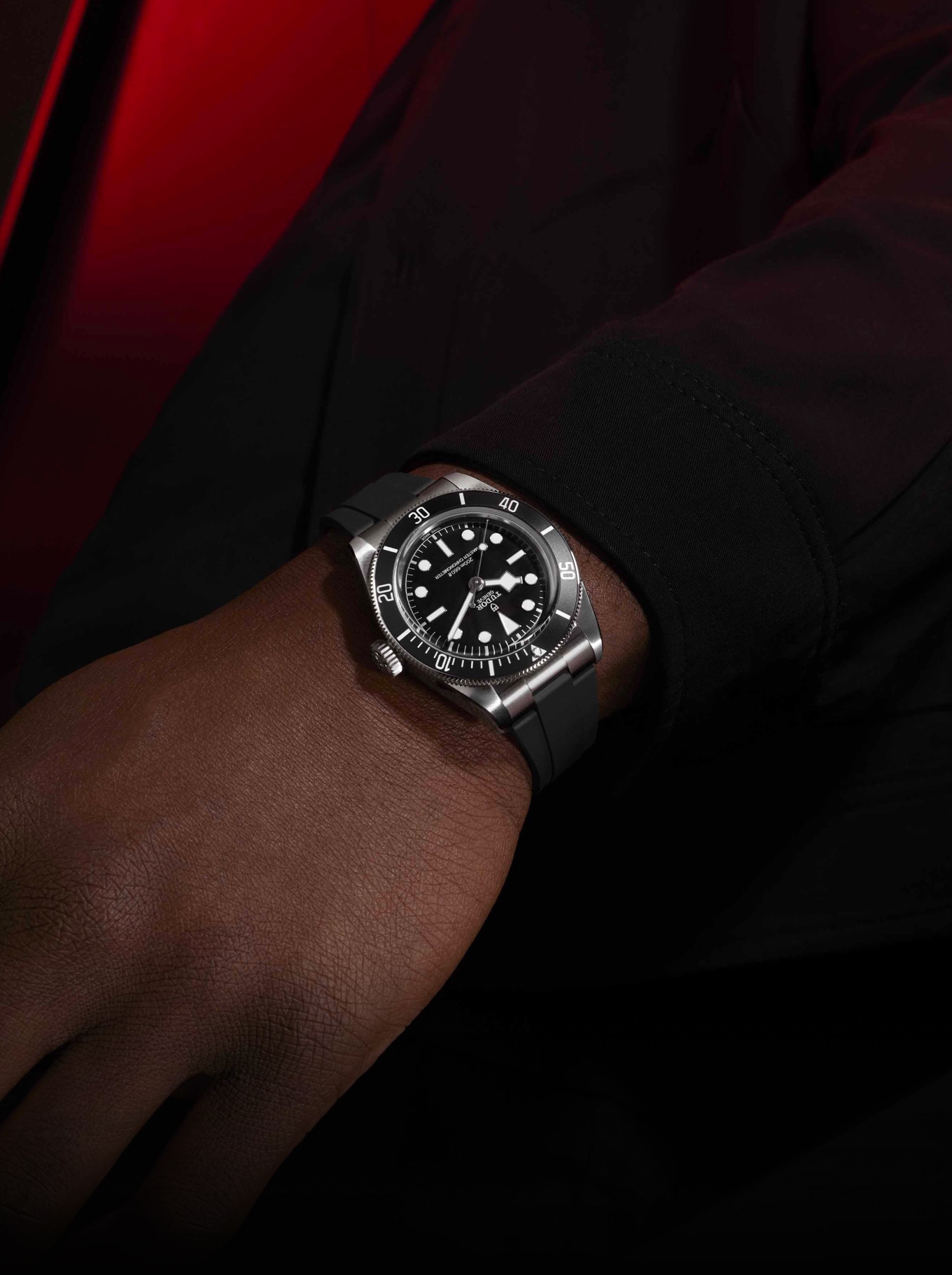 チューダーのアイコンモデル、ブラックベイ ウォッチを見る