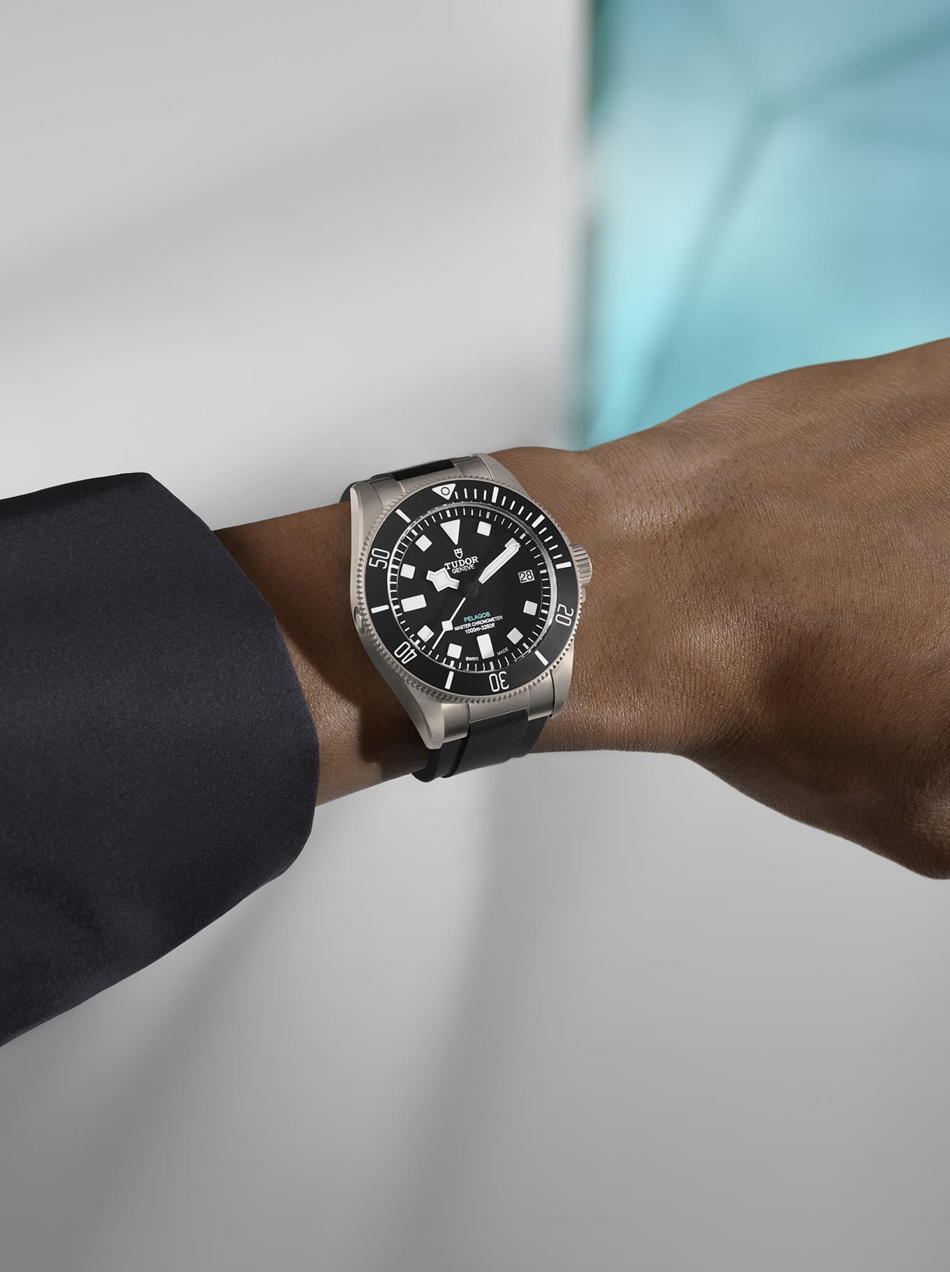 Pelagos Ultra portée au poignet