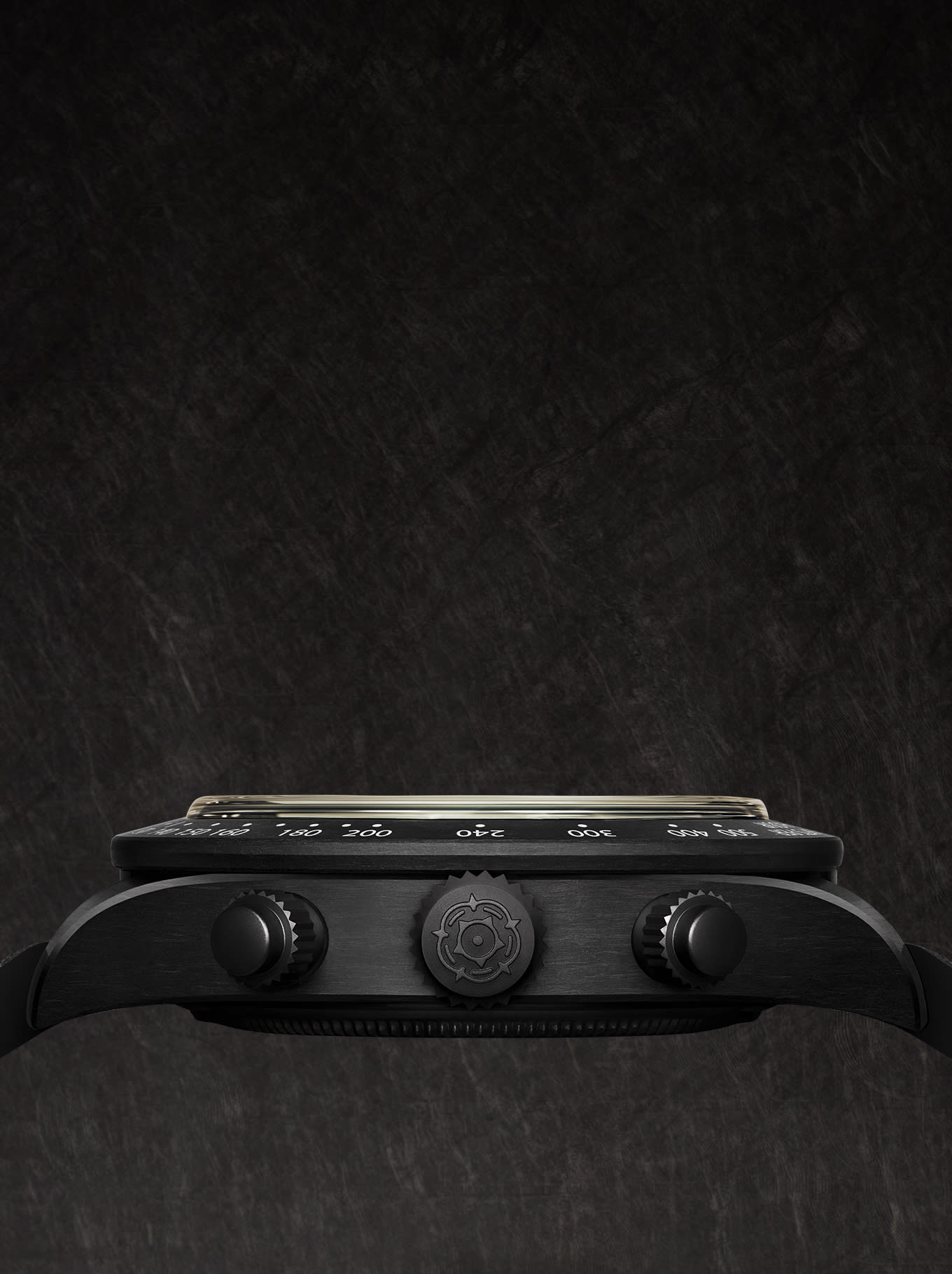 Luneta do Black Bay Chrono “Carbon 26”