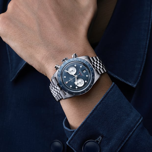 New Black Bay Chrono Blue Boutique Edition TUDOR Watch