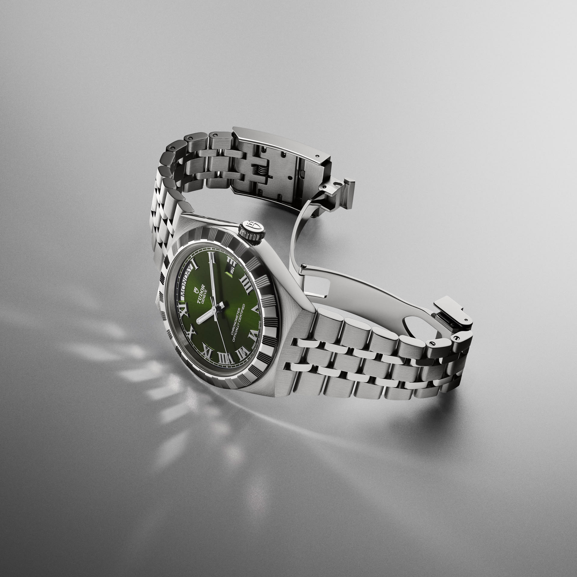 Tudor Royal with green dial