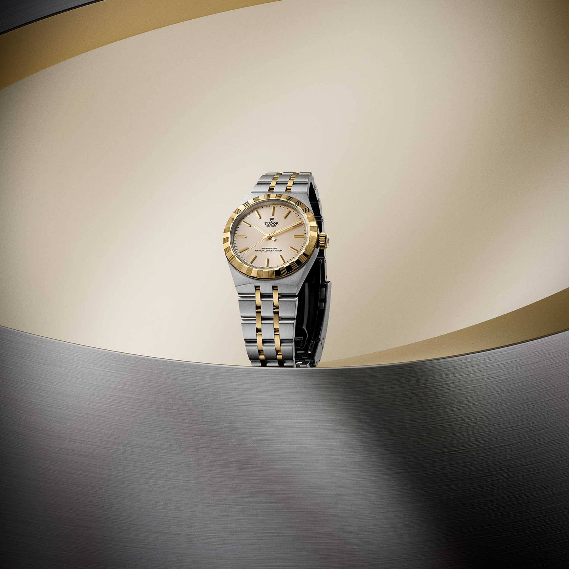 Tudor Royal with blue dial and steel case