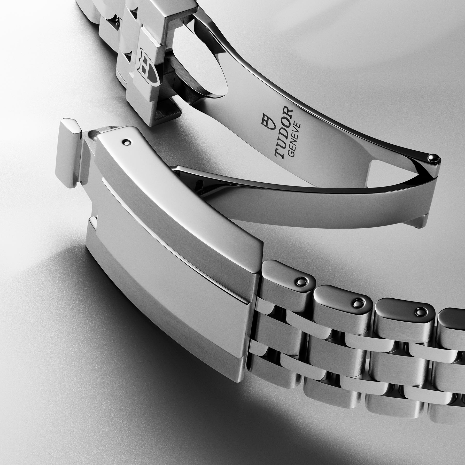 Brazalete metálico integrado 