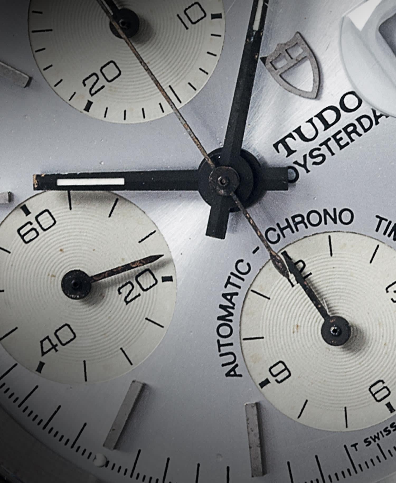 TUDOR Chrono Time Prince Date Tiger 79280 Automatic White