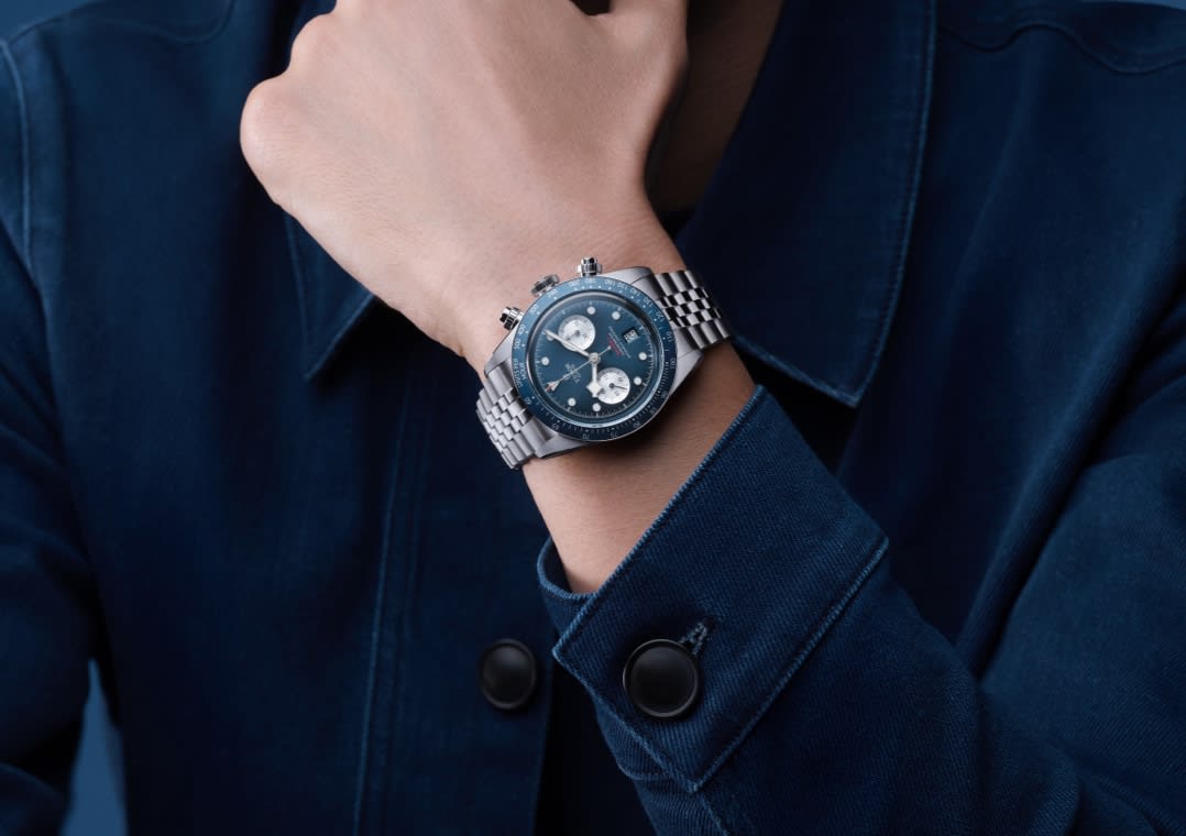 Tudor chronograph black bay best sale