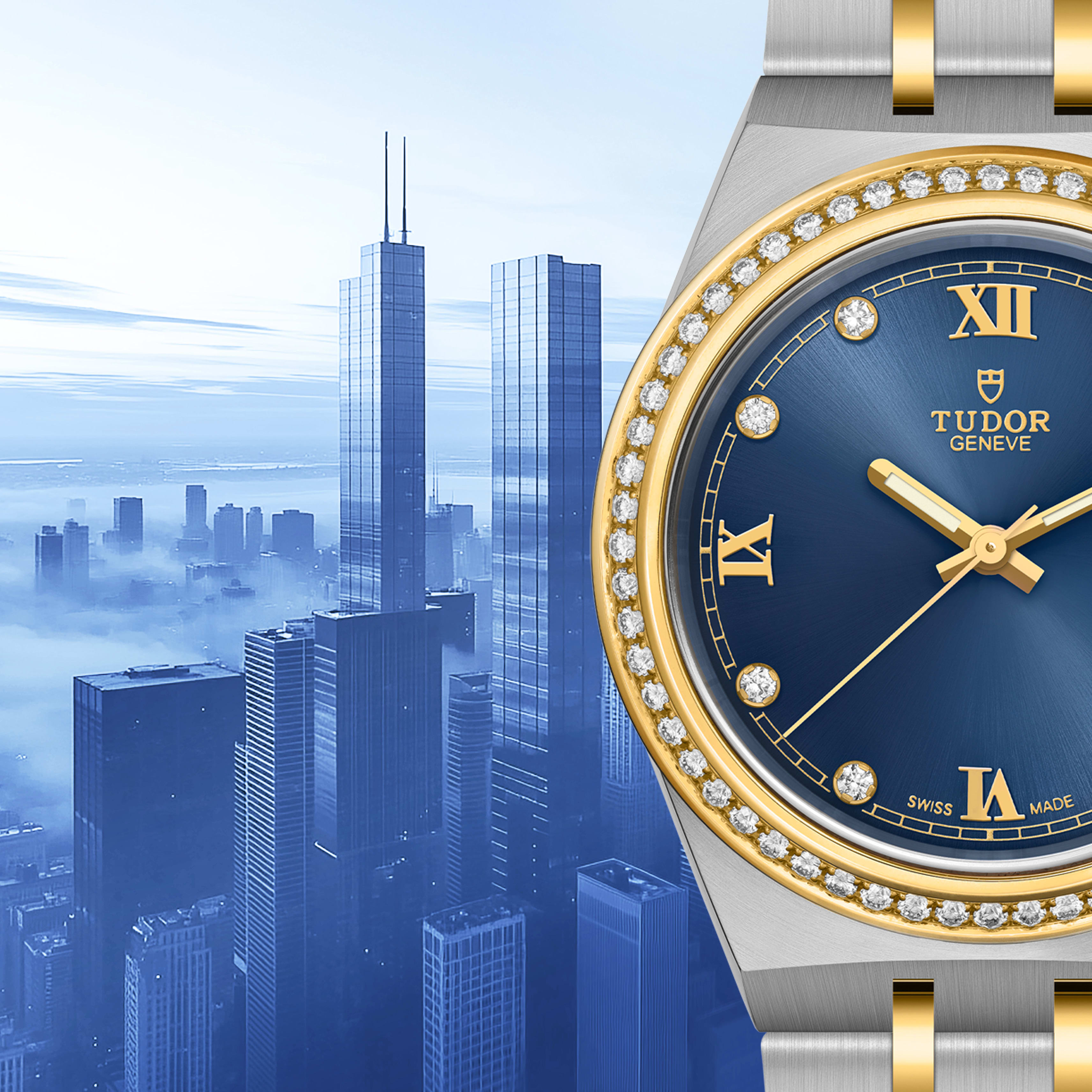 Tudor Royal 28 mm close-up ambiance