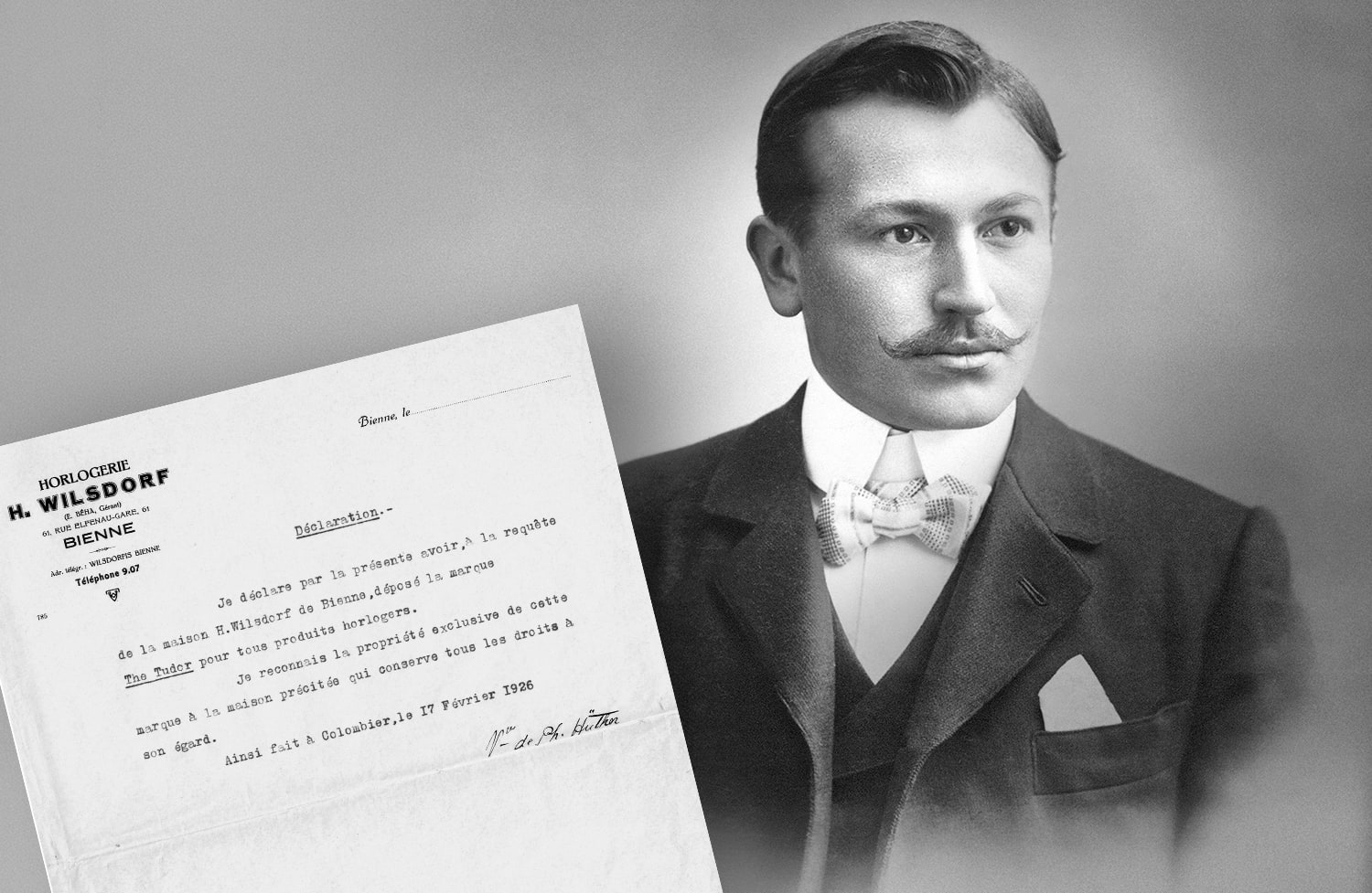 한스 빌스도르프, 롤렉스 설립자