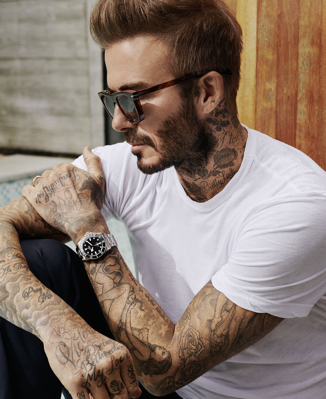 David beckham tudor black bay deals