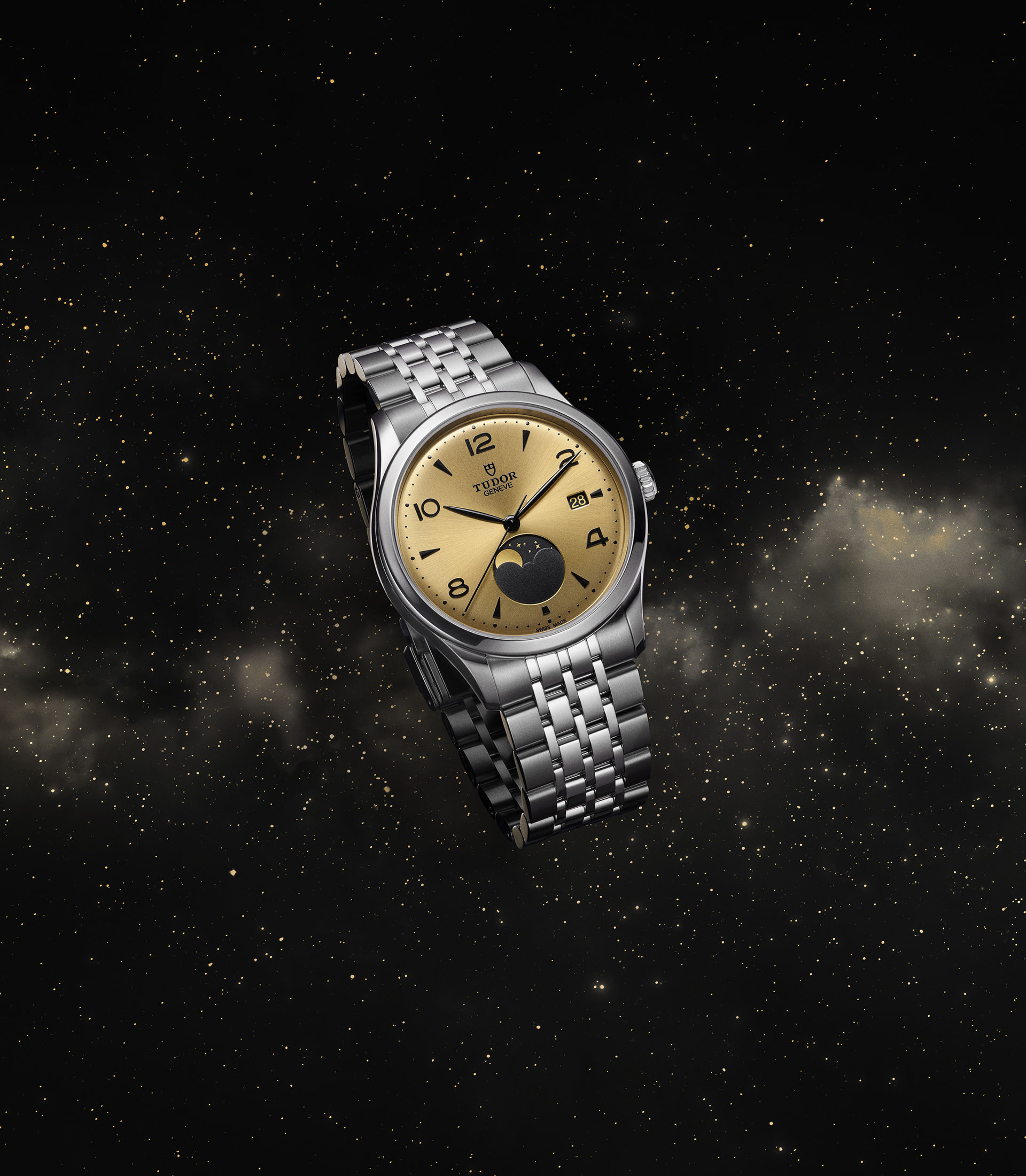 1926 Luna champagne dial