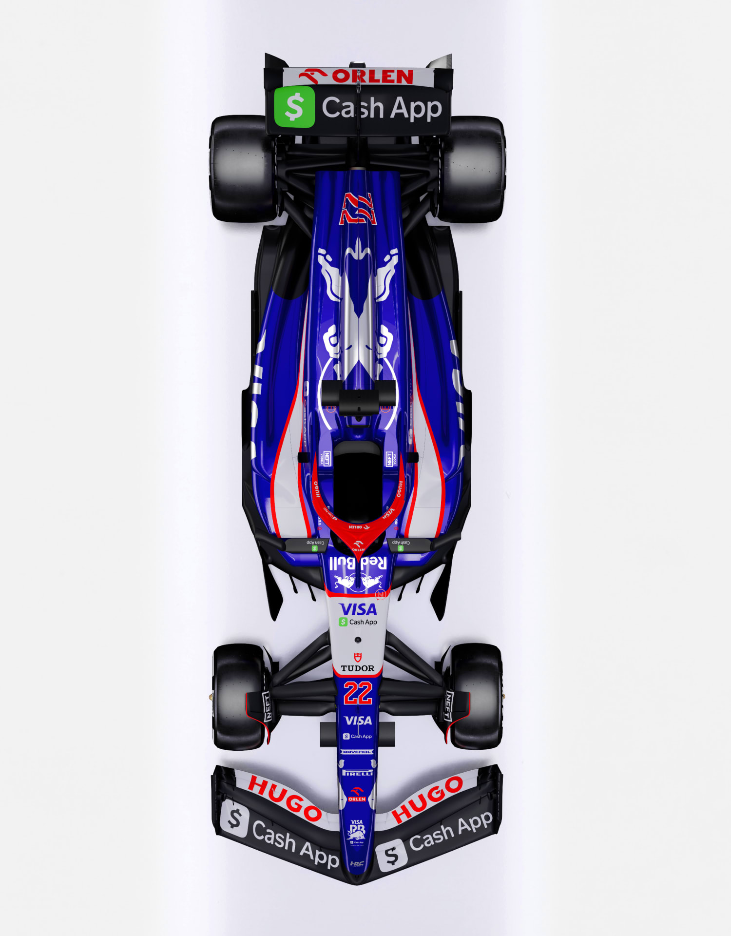 Visa Cash App RB Formula One Team racewagen