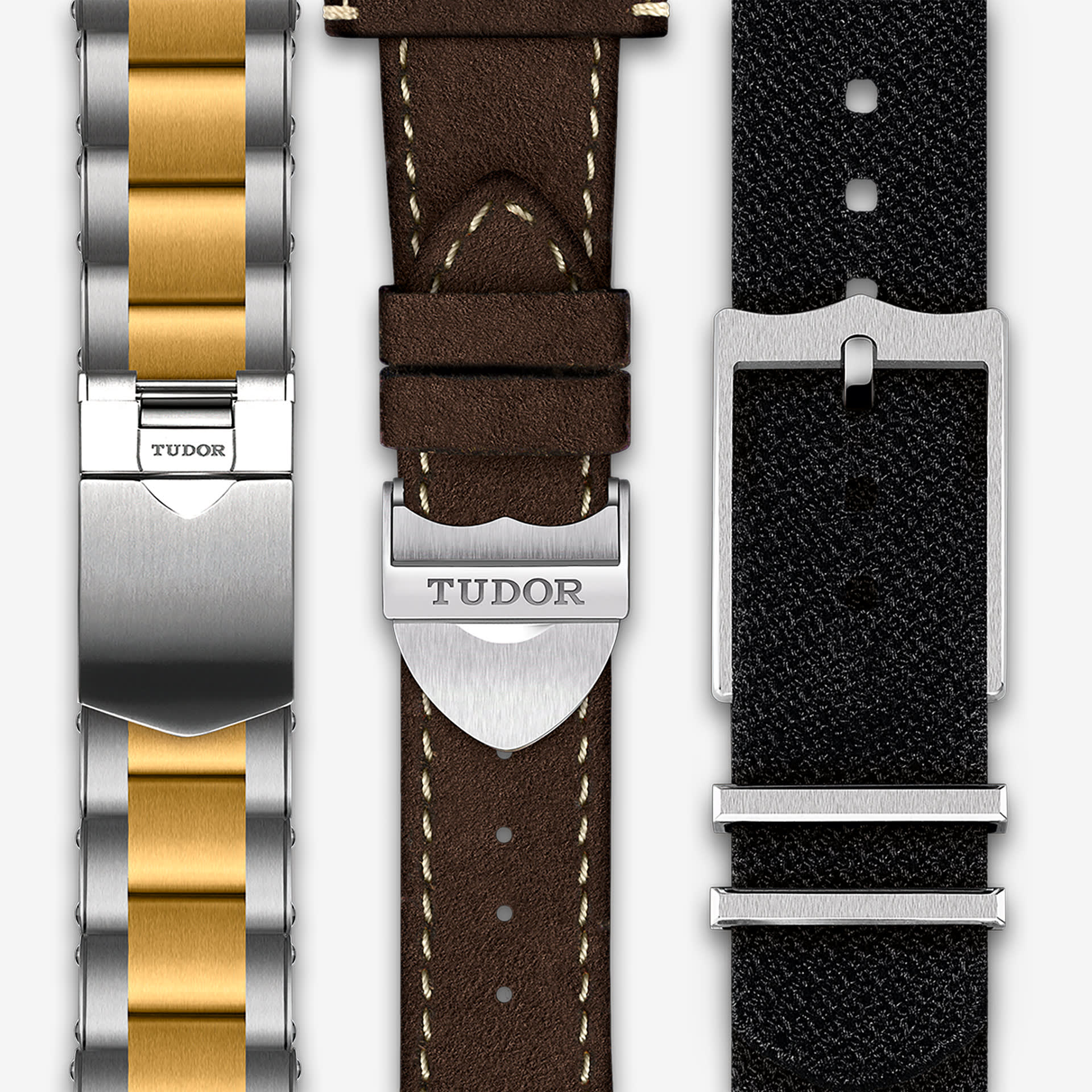 ラバーB チューダー ヘリテージ クロノ 専用ラバーベルト バックル付