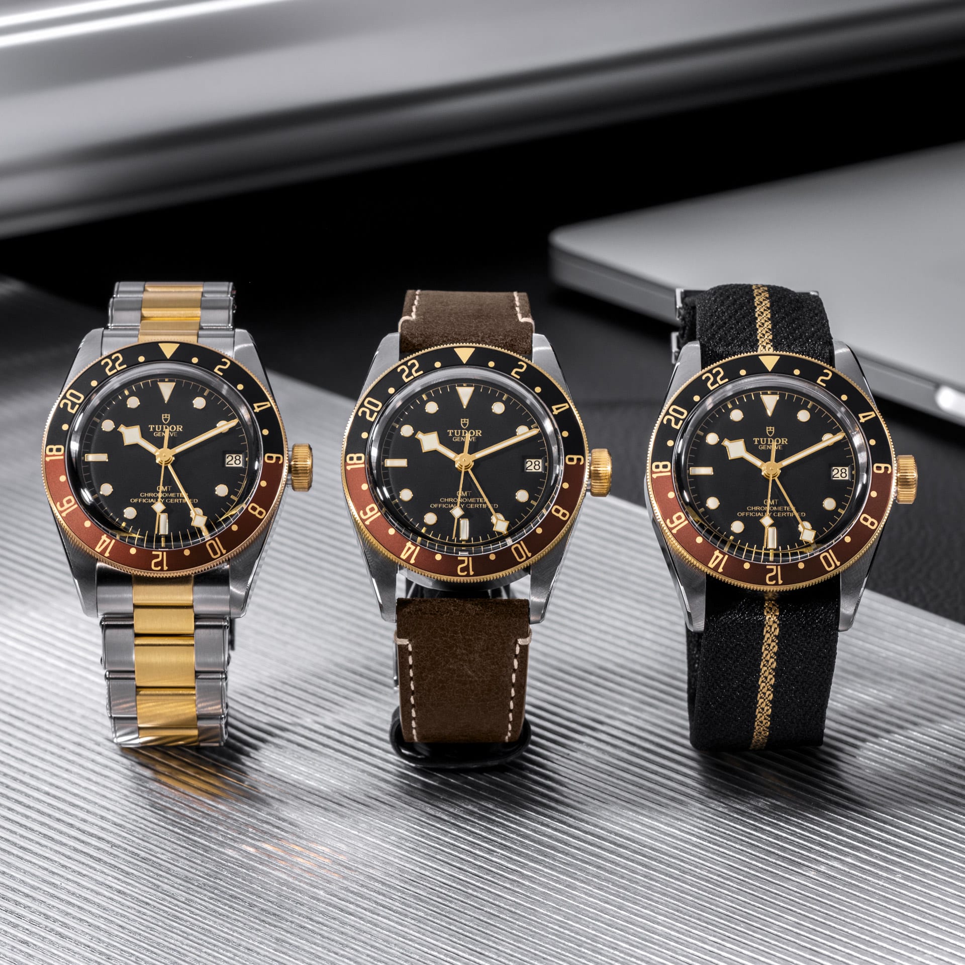 Black bay gmt leather deals