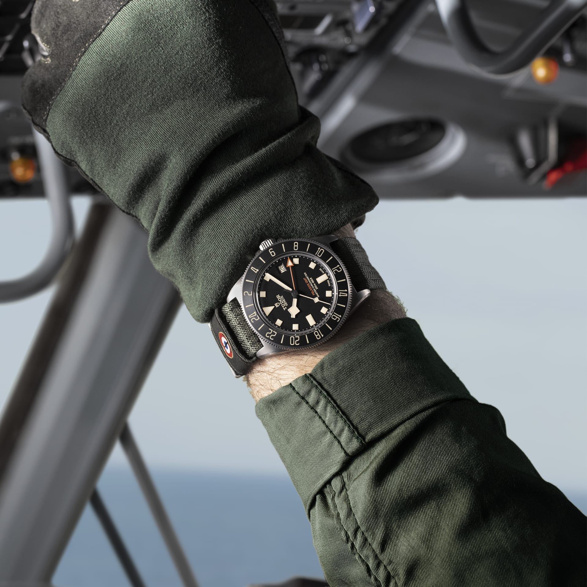 Pelagos FXD GMT indossato
