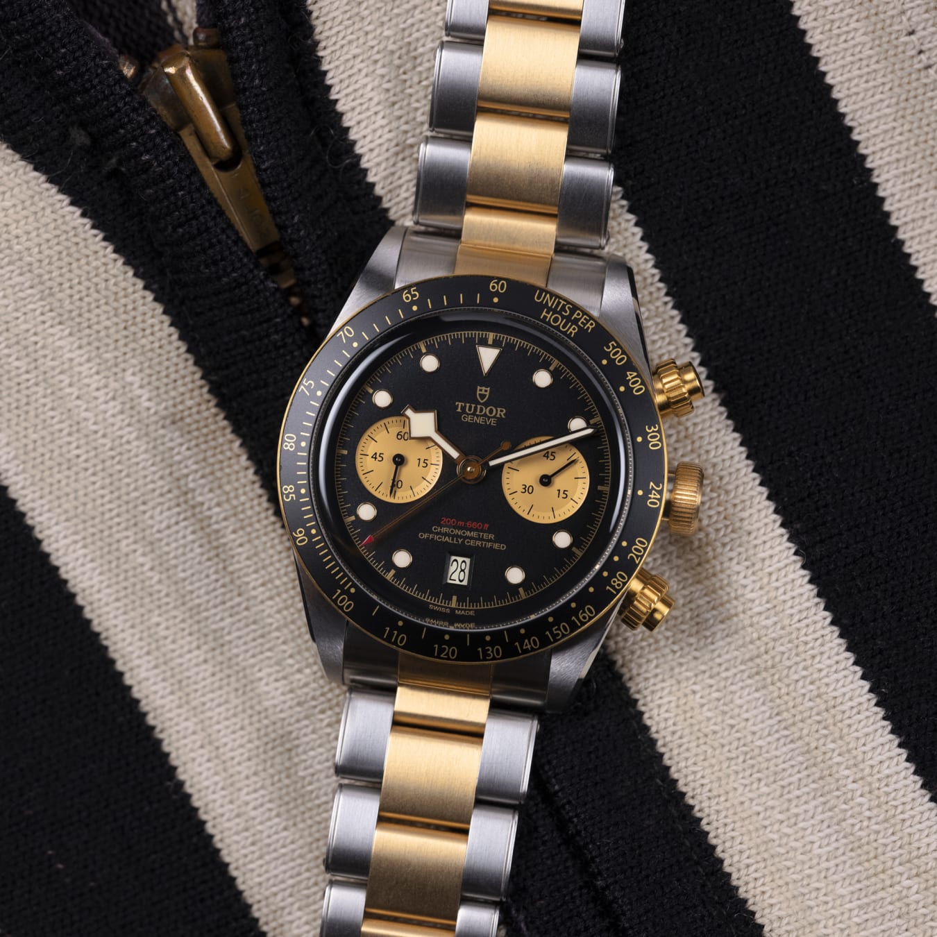 TUDOR Black Bay Chrono Su0026G watch - m79363n-0001 | TUDOR Watch