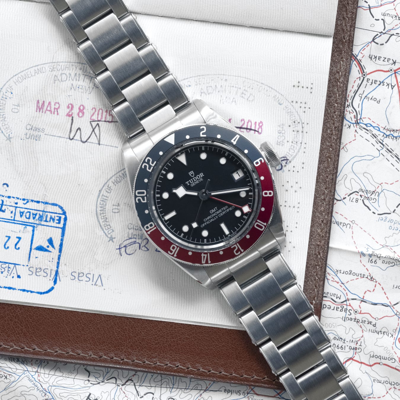 TUDOR Black Bay GMT watch - m79830rb-0001 | TUDOR Watch