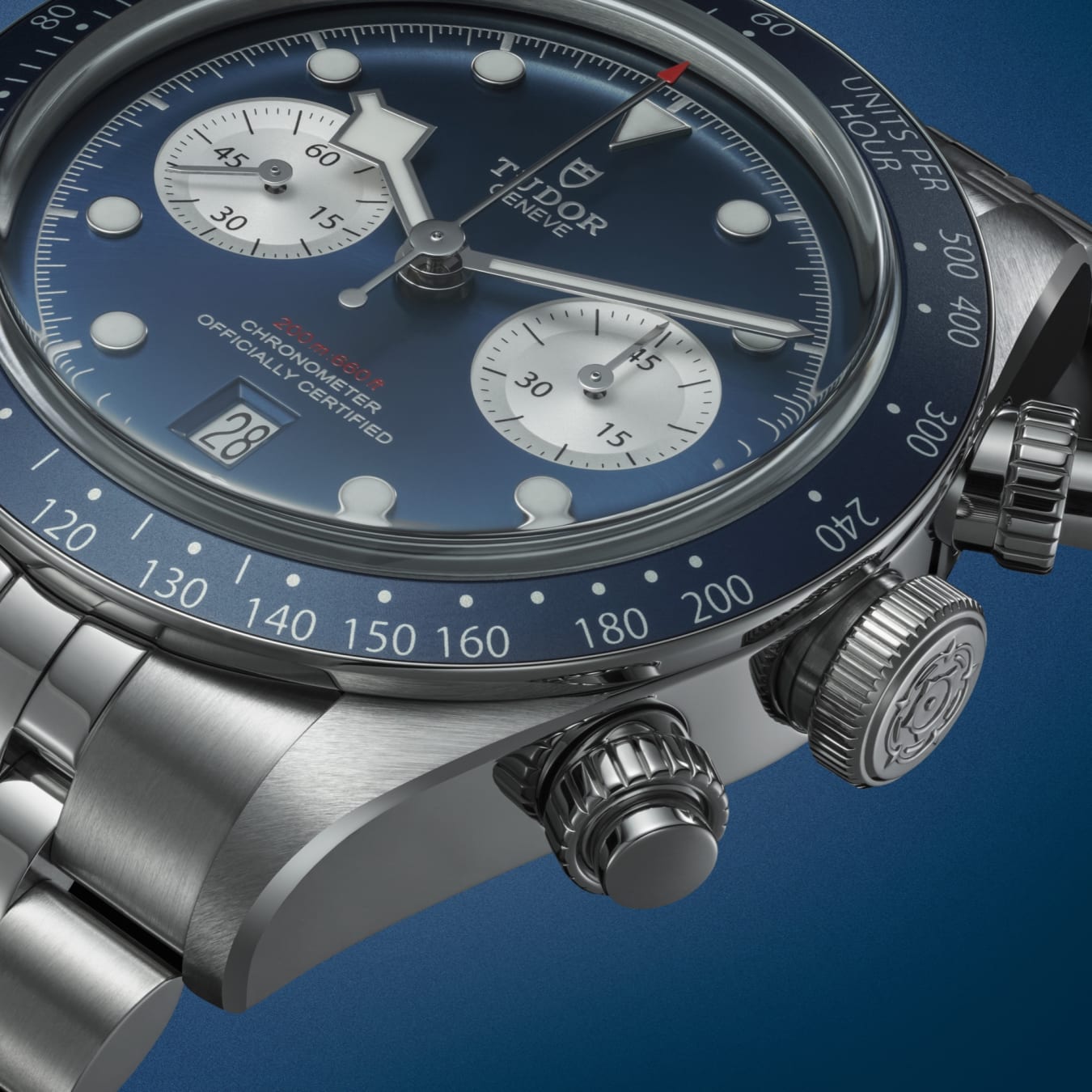 Chronograph blue 2025