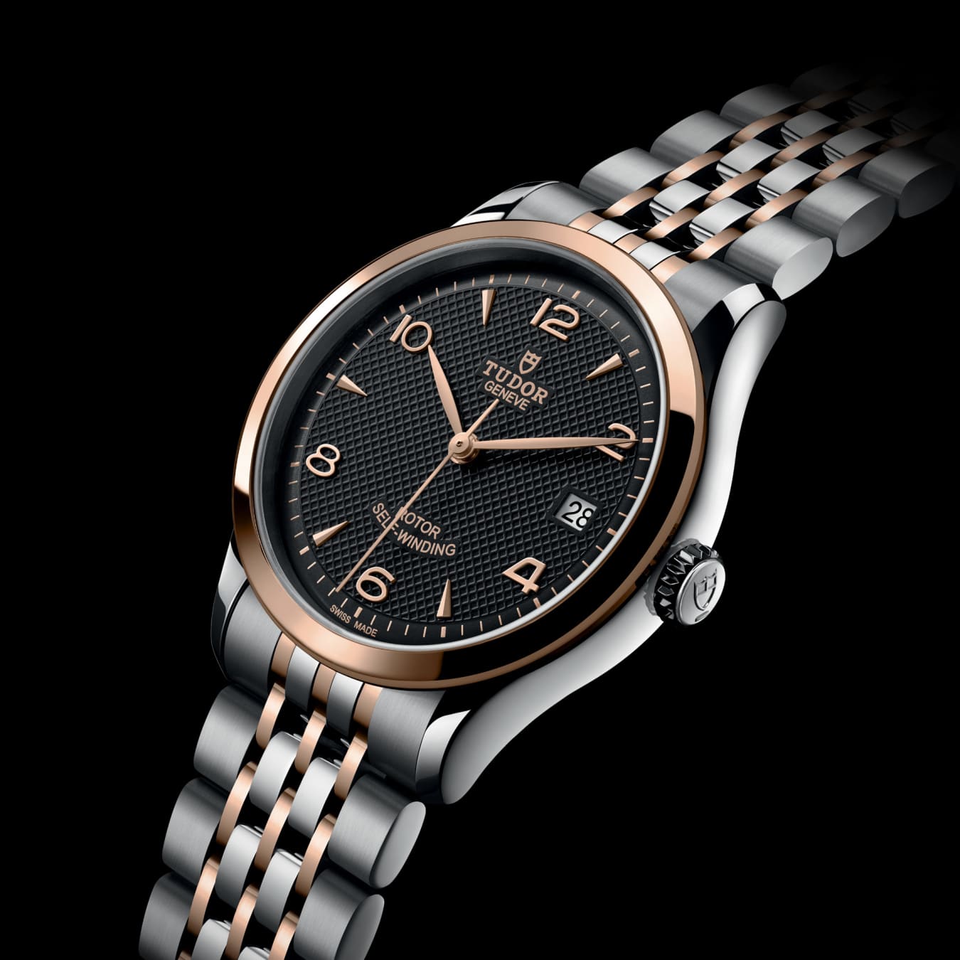 Rose gold tudor hot sale
