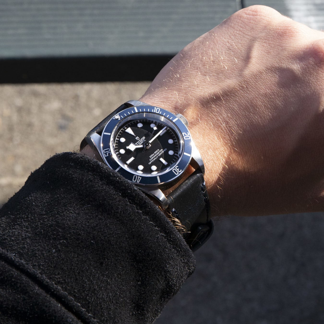 Tudor black bay blue 79230b store