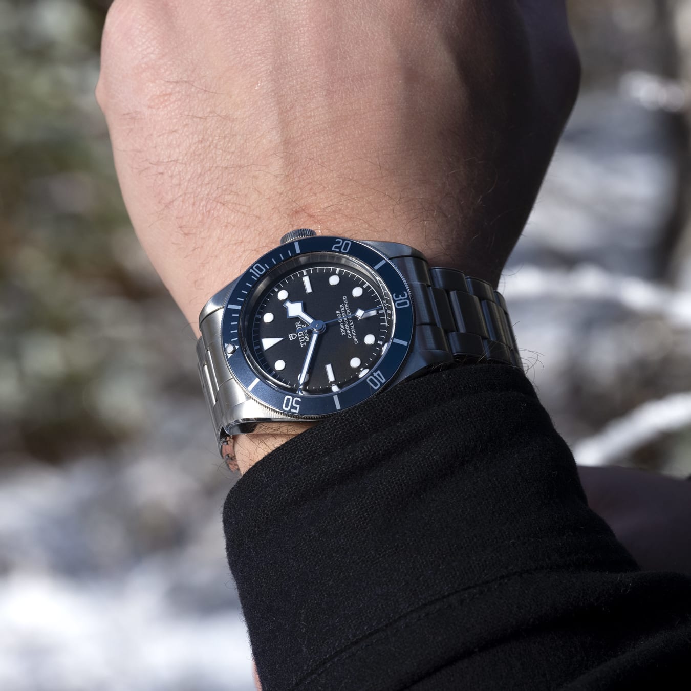 Tudor black bay dial sales