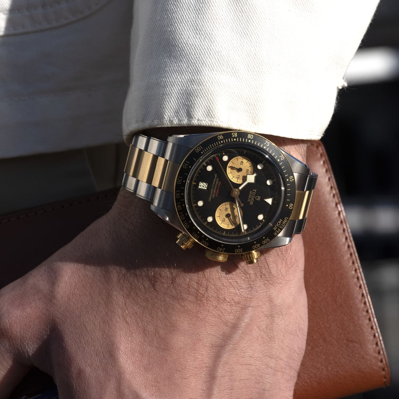 TUDOR Black Bay Chrono S&G watch - m79363n-0001 | TUDOR Watch