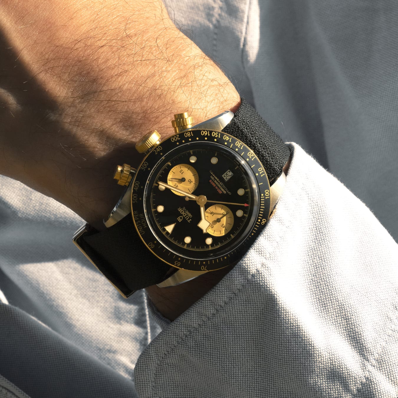 TUDOR Black Bay Chrono S&G watch - m79363n-0003 | TUDOR Watch