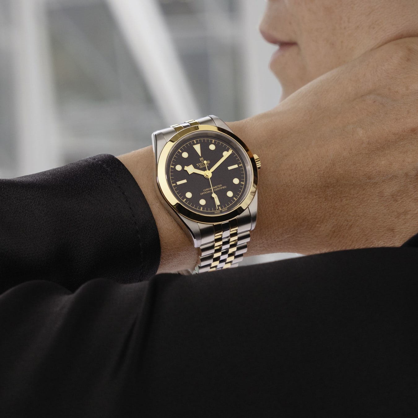 Tudor all black sale