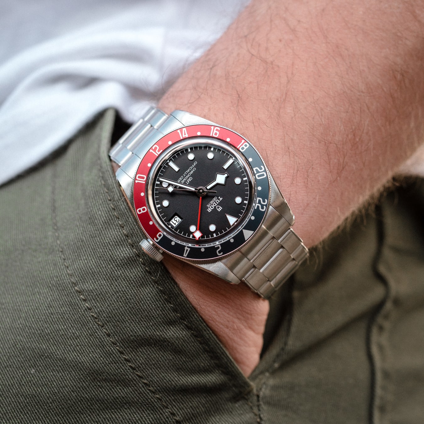 TUDOR Black Bay GMT watch - m79830rb-0001 | TUDOR Watch