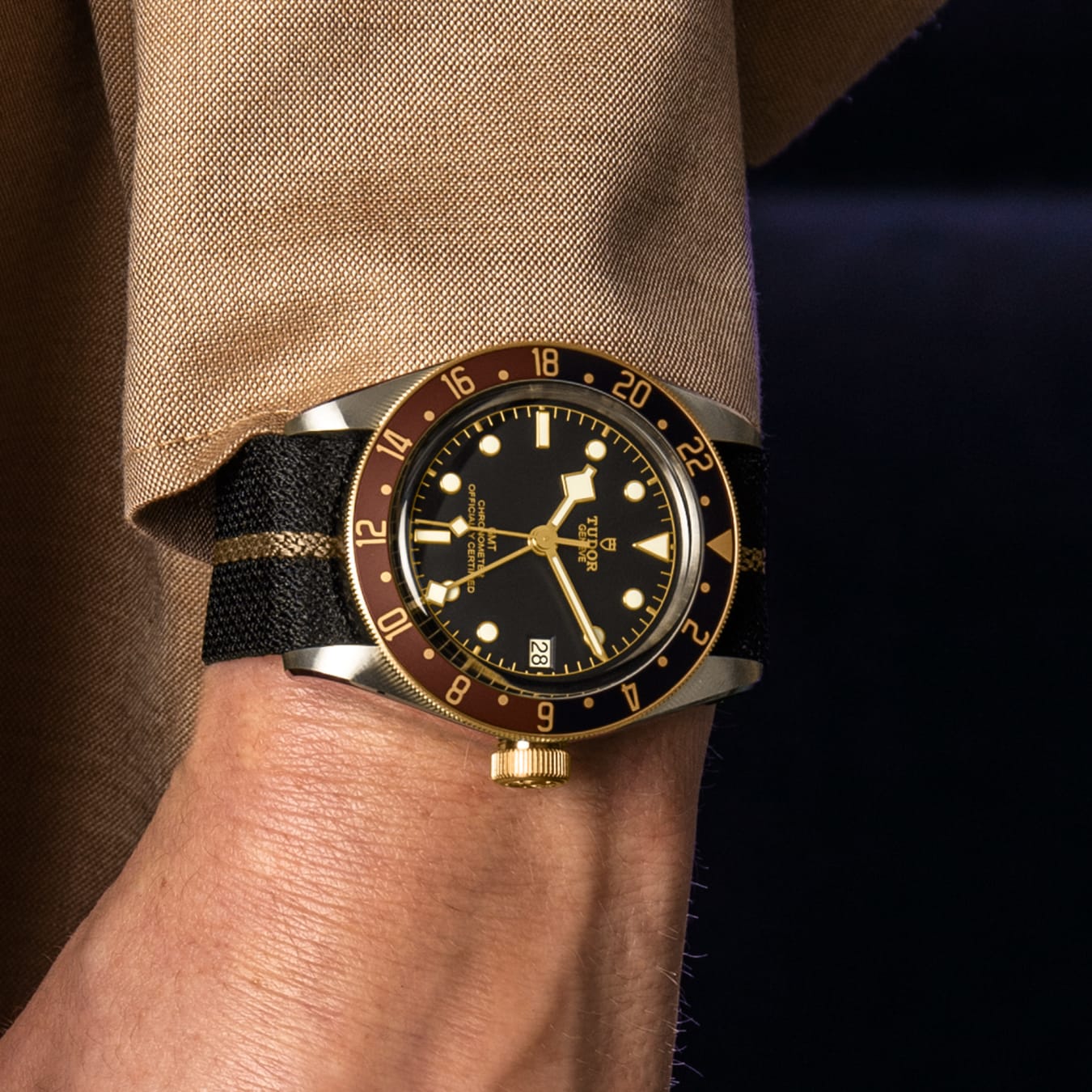 TUDOR Black Bay GMT S&G watch - m79833mn-0004 | TUDOR Watch