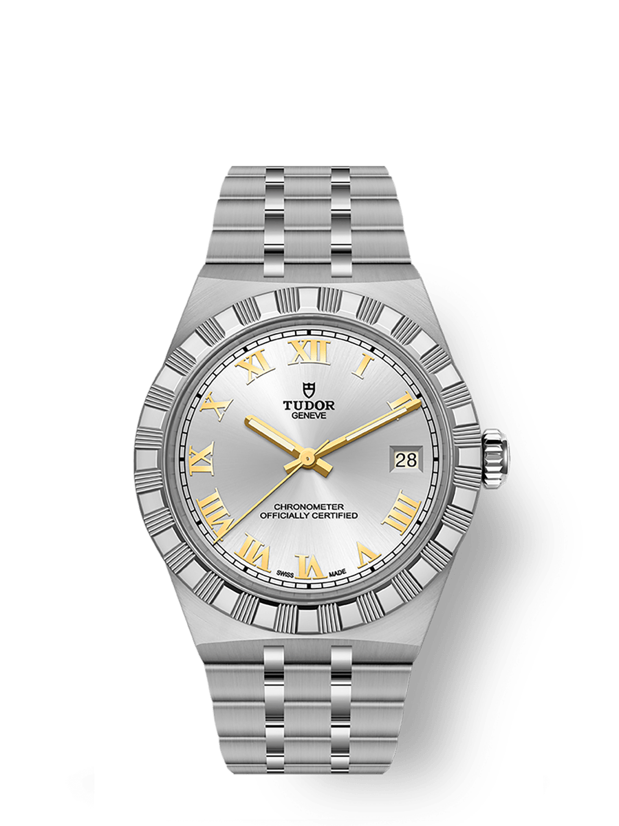 TUDOR Royalウォッチ - 36 mm スチール製ケース, シルバーダイアル