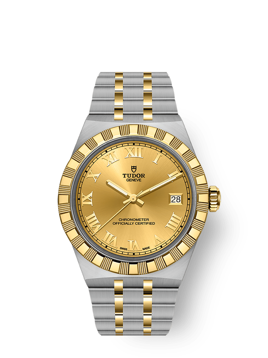 TUDOR Royalウォッチ - 36 mm スチール＆イエローゴールド製ケース