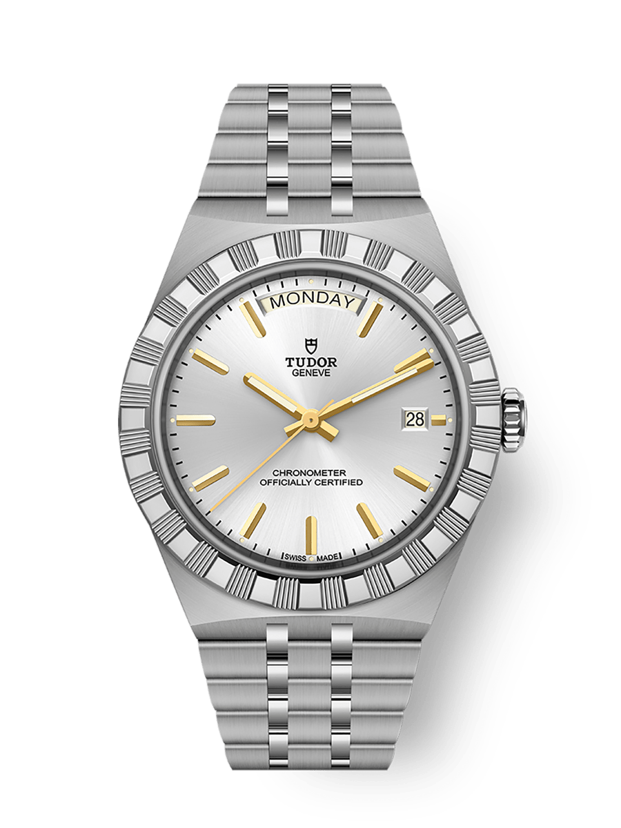 TUDOR Royalウォッチ - 40 mm スチール製ケース, シルバーダイアル