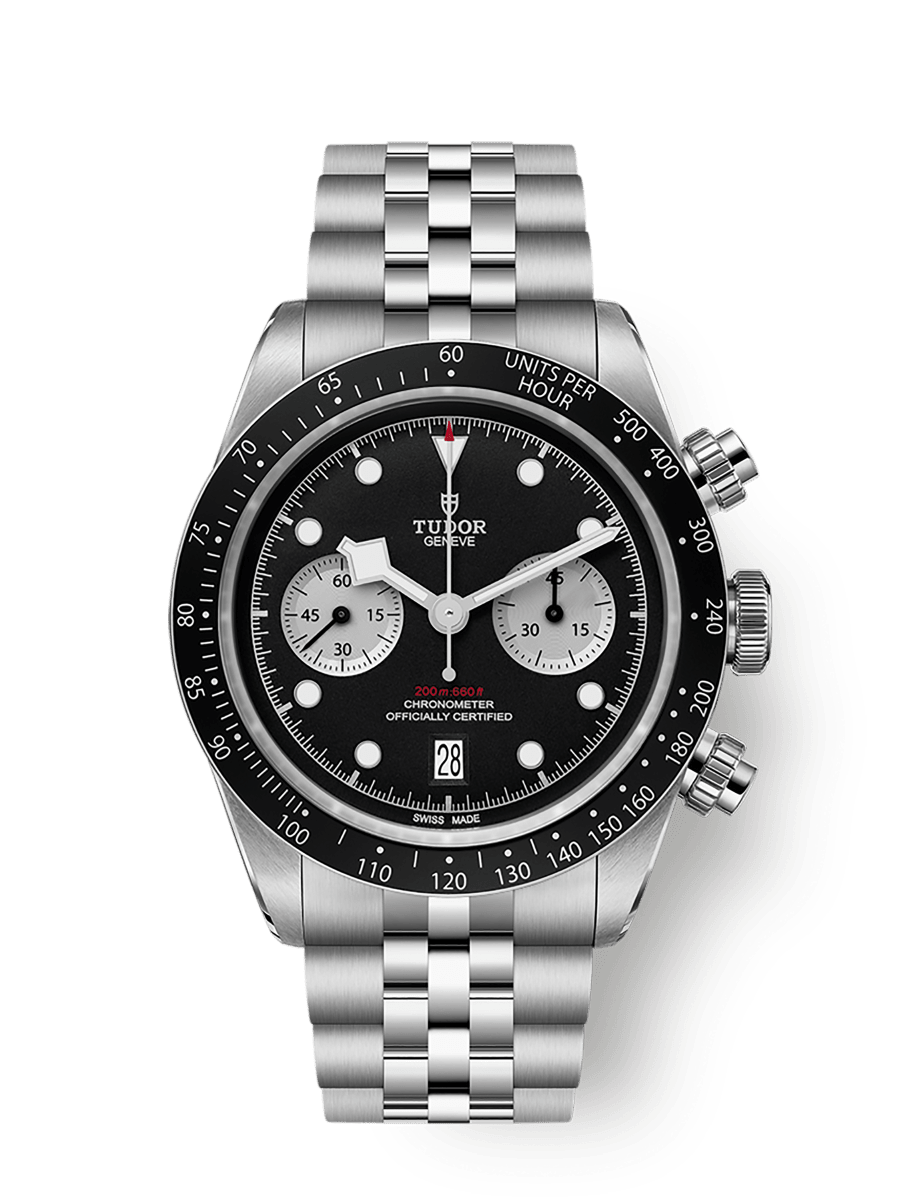 チューダー Black Bay Chronoウォッチ - 41 mm スチール製ケース