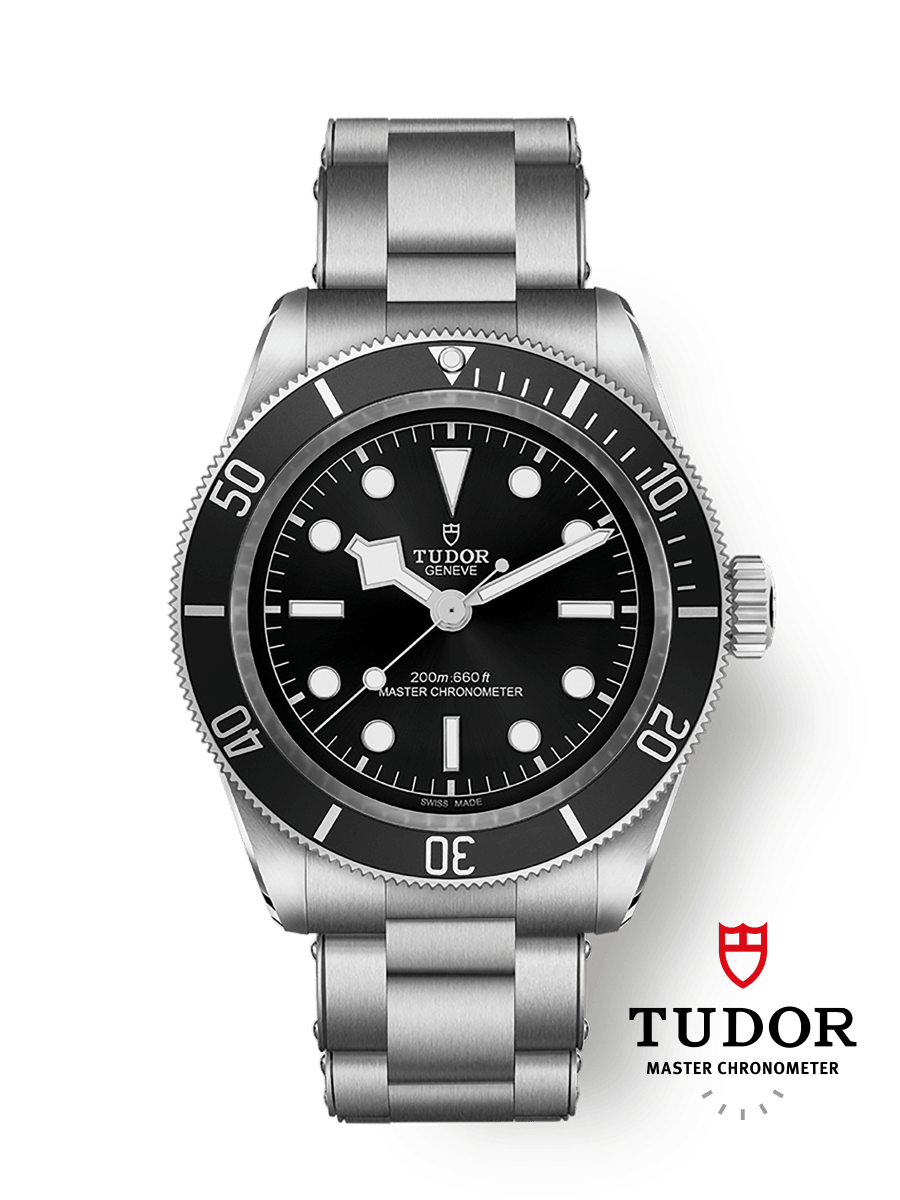 チューダー Black Bayウォッチ - 41 mm スチール製ケース, スチール製