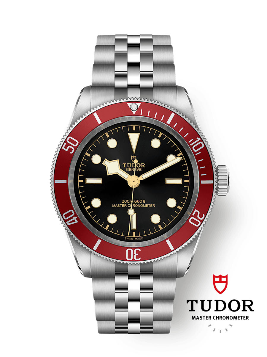 チューダー Black Bayウォッチ - 41 mm スチール製ケース, スチール製
