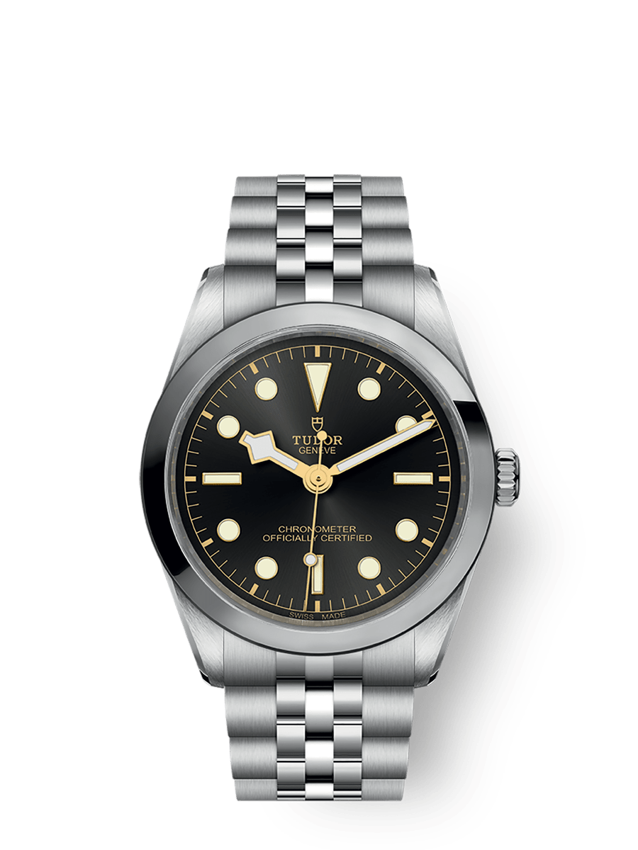 TUDOR Black Bay One 36 시계 - 36mm 스틸 케이스, 스틸 브레슬릿