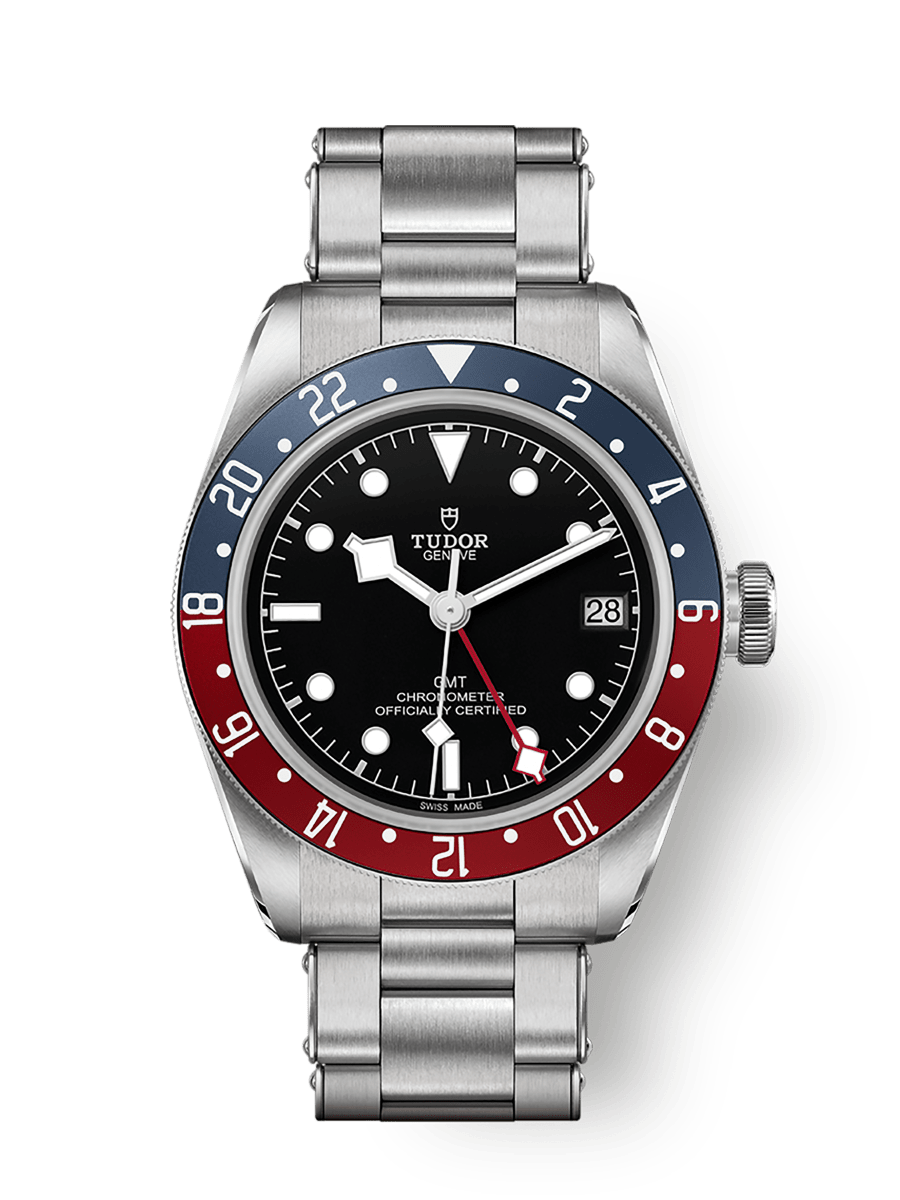 チューダー Black Bay GMTウォッチ - 41 mm スチール製ケース 