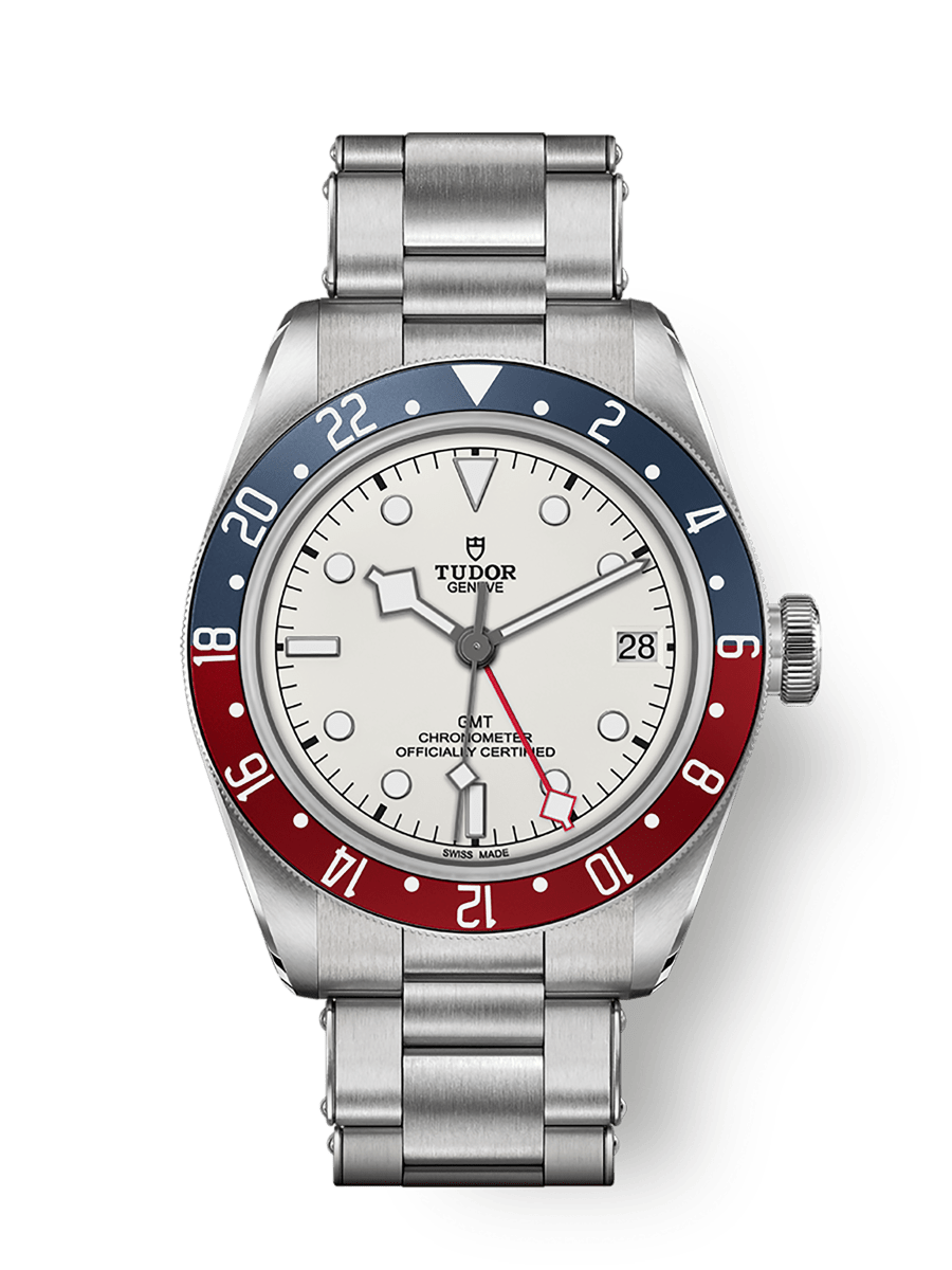 TUDOR BLACK BAY GMT メーカー保証あり 保証書 箱 余りコマ有 チューダー Black Bay GMTウォッチ - 41 mm スチール製ケース