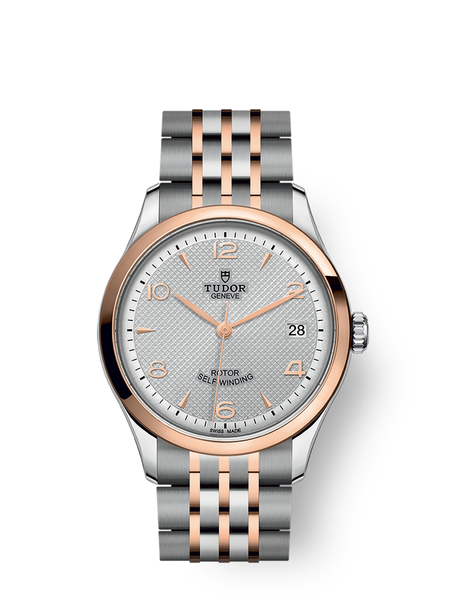 maruページ TUDOR 1926ウォッチ - 36 mm スチール製ケース, スチール＆ローズ
