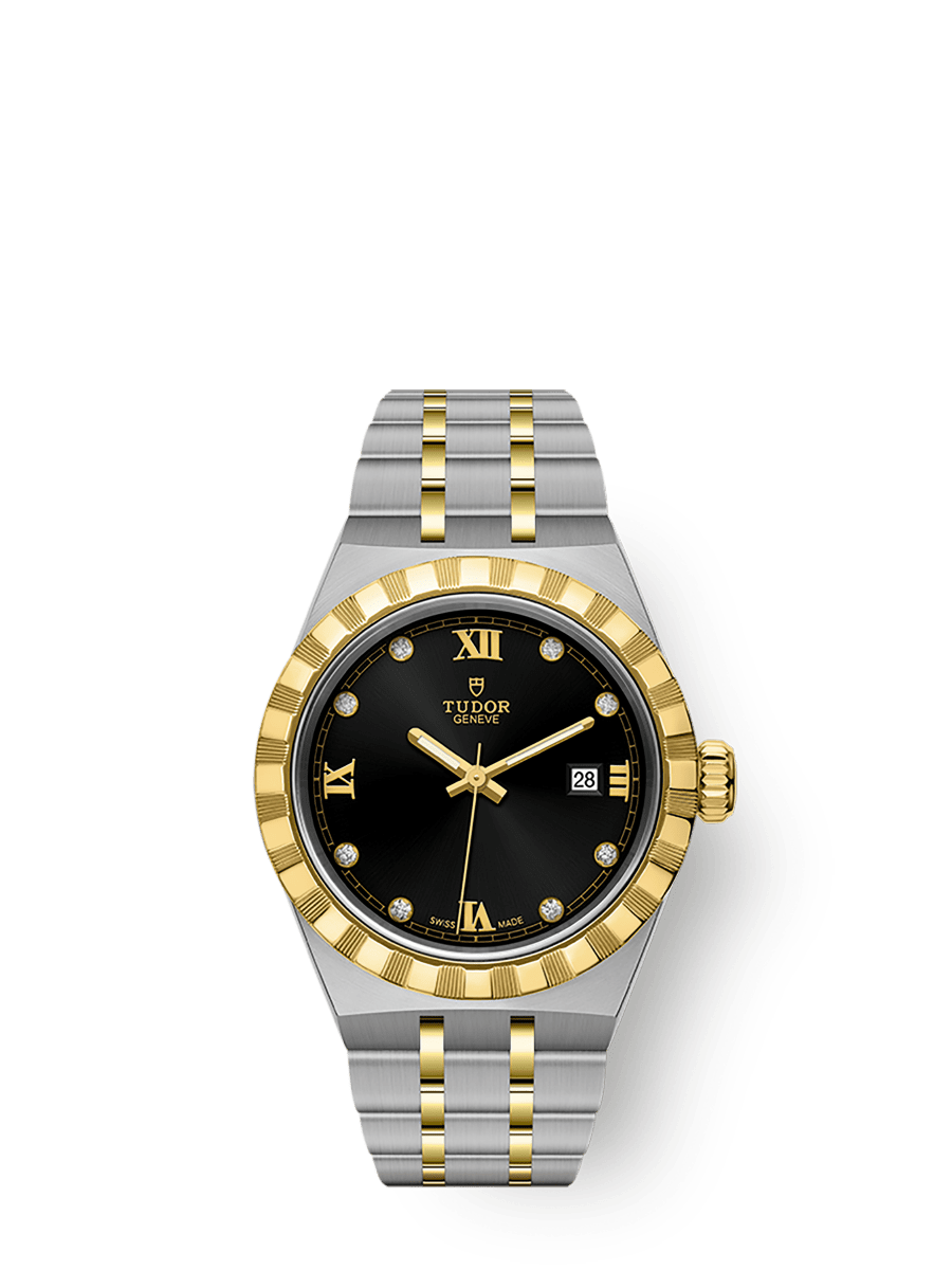 TUDOR (チューダー)ロイヤル38 中古)TUDOR チューダー ロイヤル 38mm 28500-0001 シルバー（商品ID