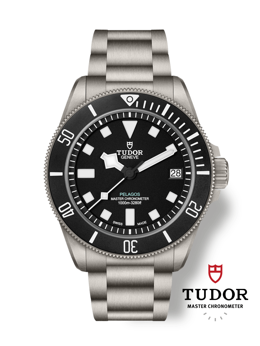 Pelagos Ultra Lunette tournante unidirectionnelle  Bracelet en titane