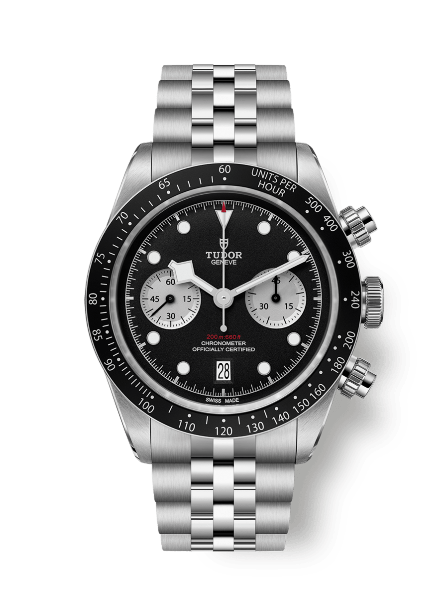 チューダー Black Bay Chronoウォッチ - 41 mm スチール製ケース
