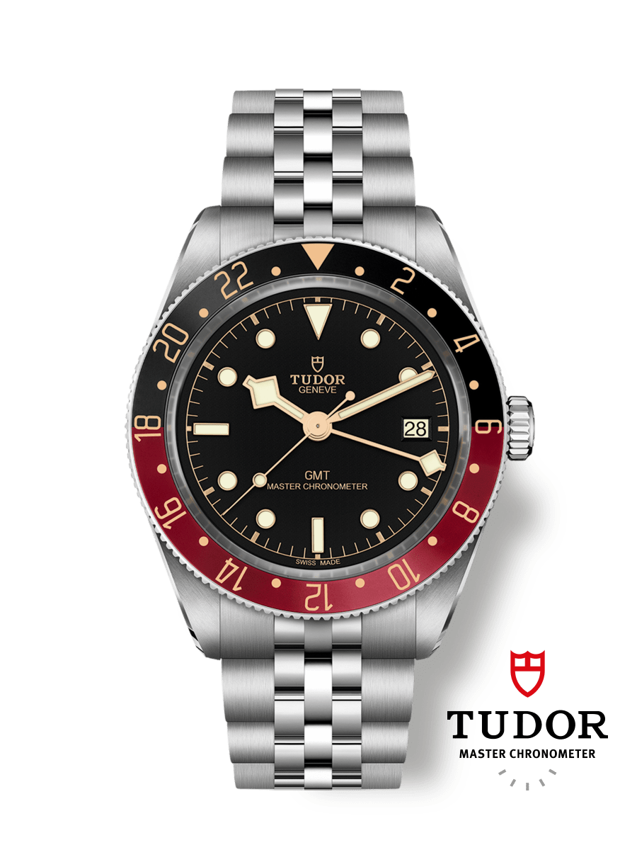 チューダー Black Bay 58 GMTウォッチ - 39 mm スチール製ケース