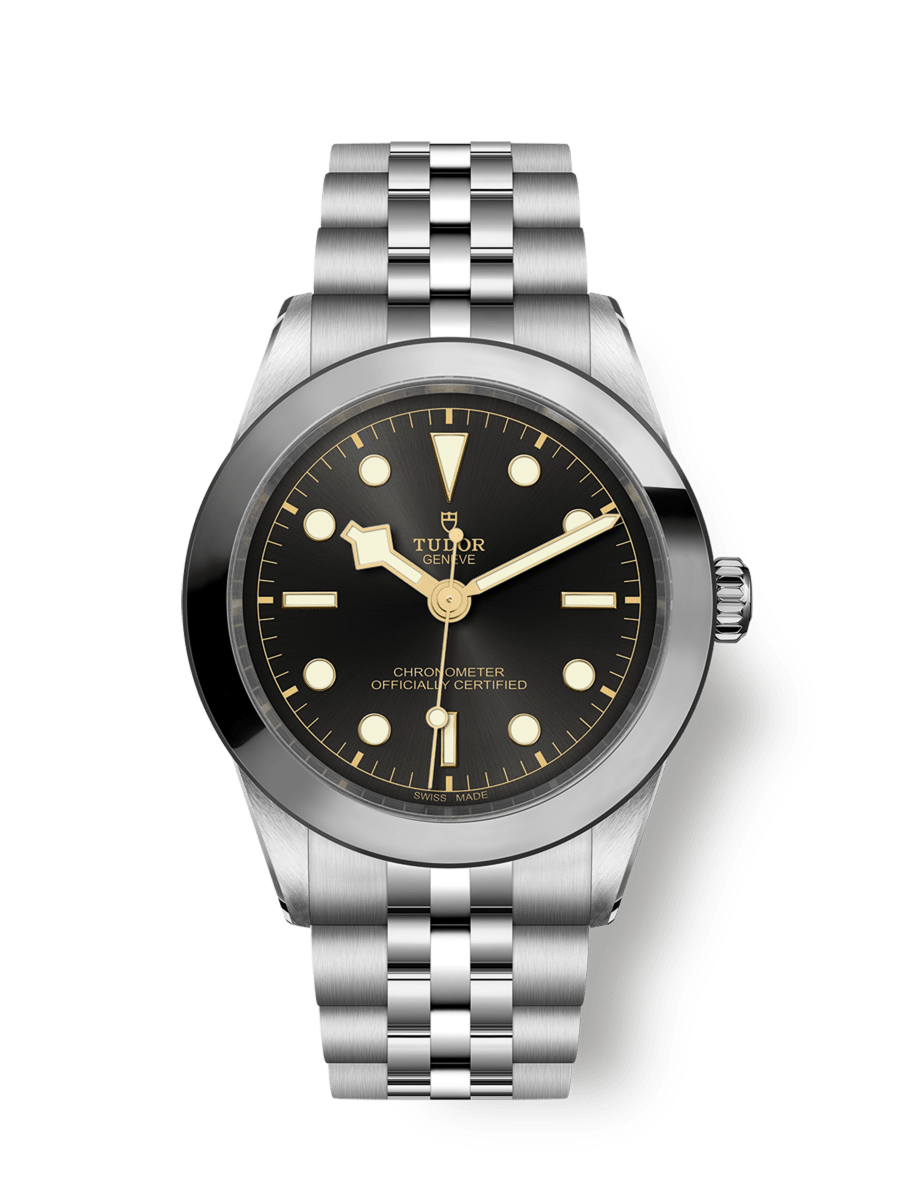 Black Bay One 39 Boîtier en acier, 39 mm Bracelet en acier