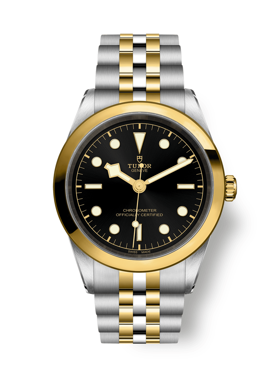 Black Bay One 41 S&G Stalen 41mm-kast Geelgouden bezel