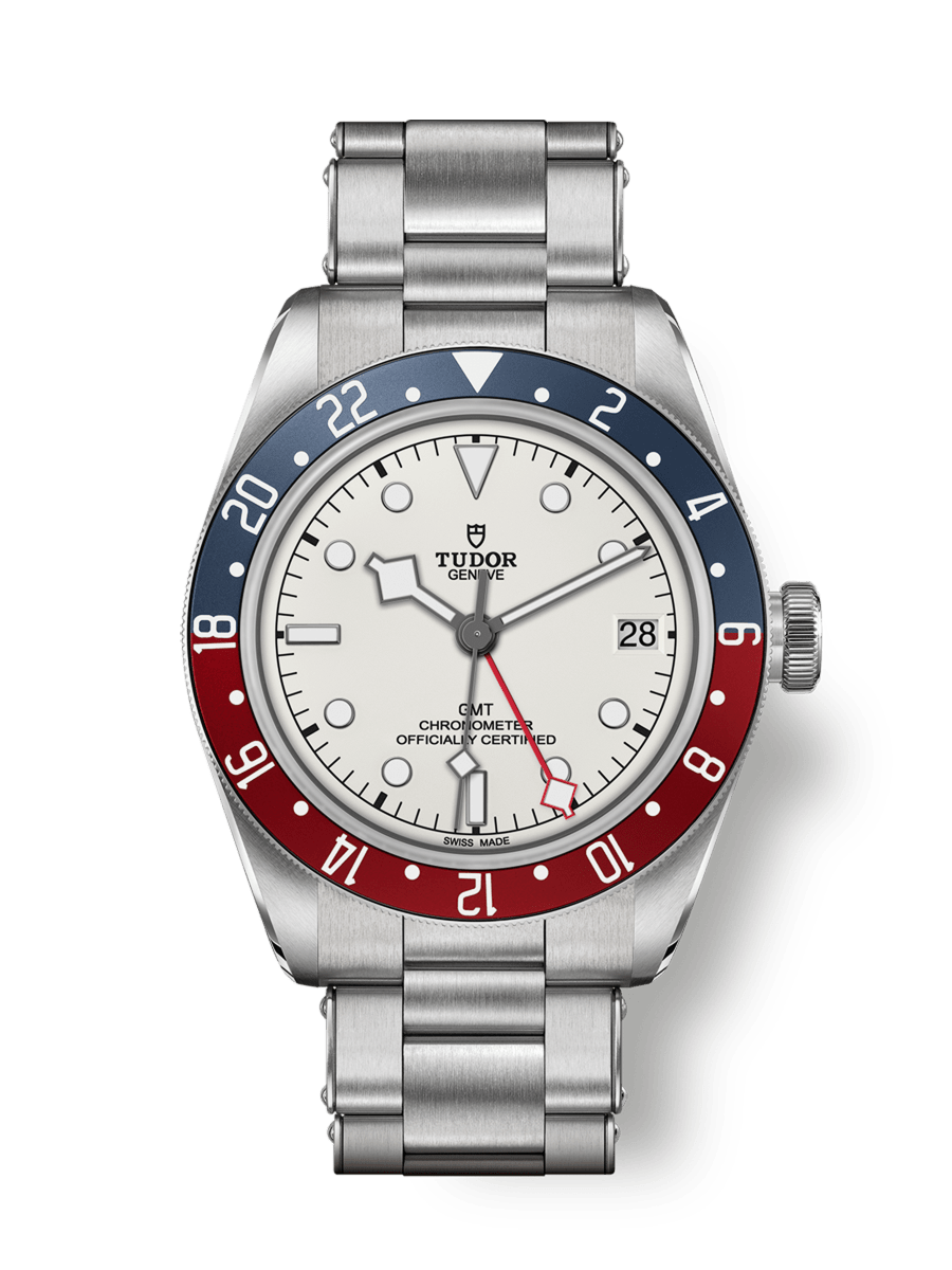 Black Bay GMT 41 mm スチール製ケース リベット スチール製ブレスレット