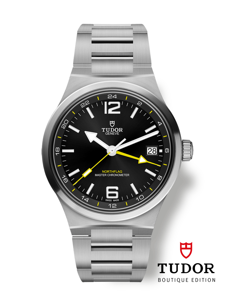 TUDOR Northflag Boîtier en acier, 40 mm Cadran noir