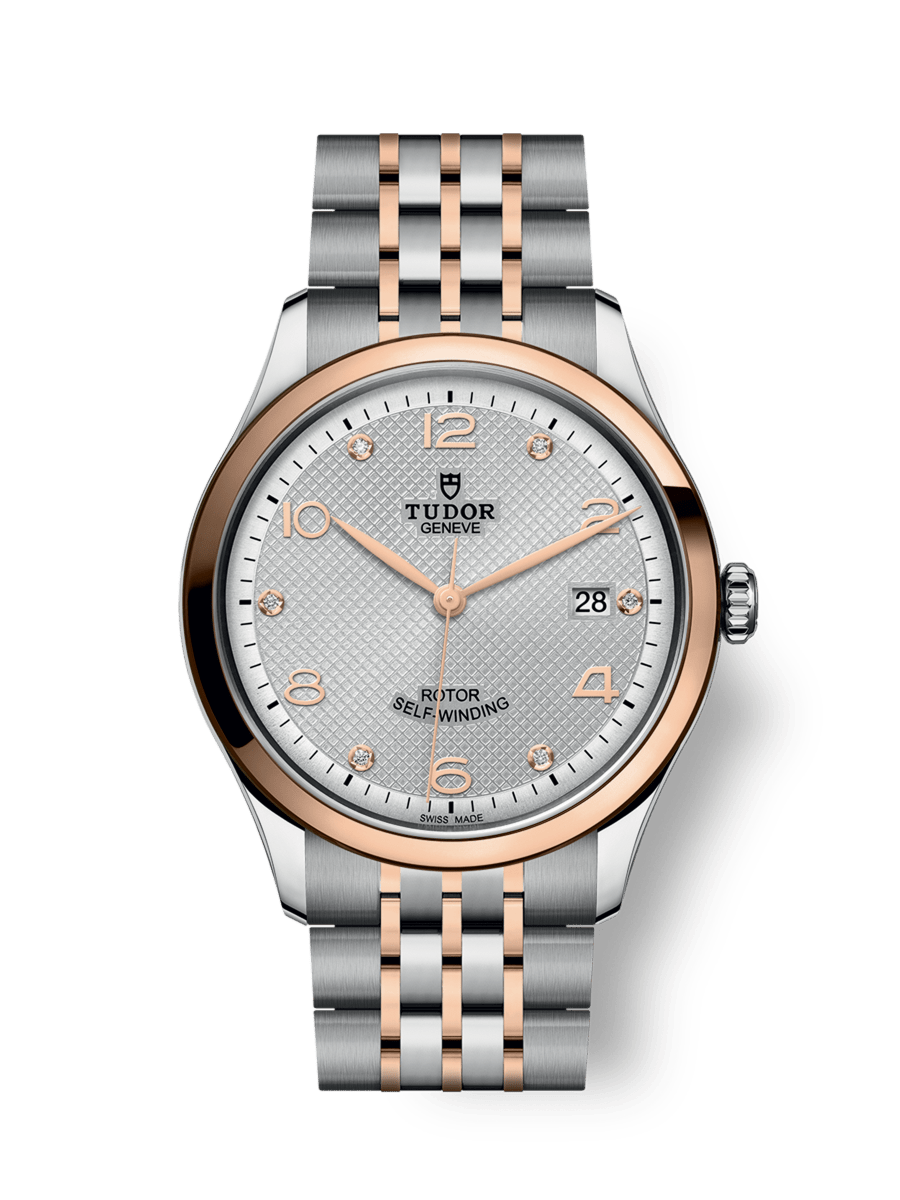 TUDOR 1926 39 mm çelik kasa Pembe altın çerçeve
