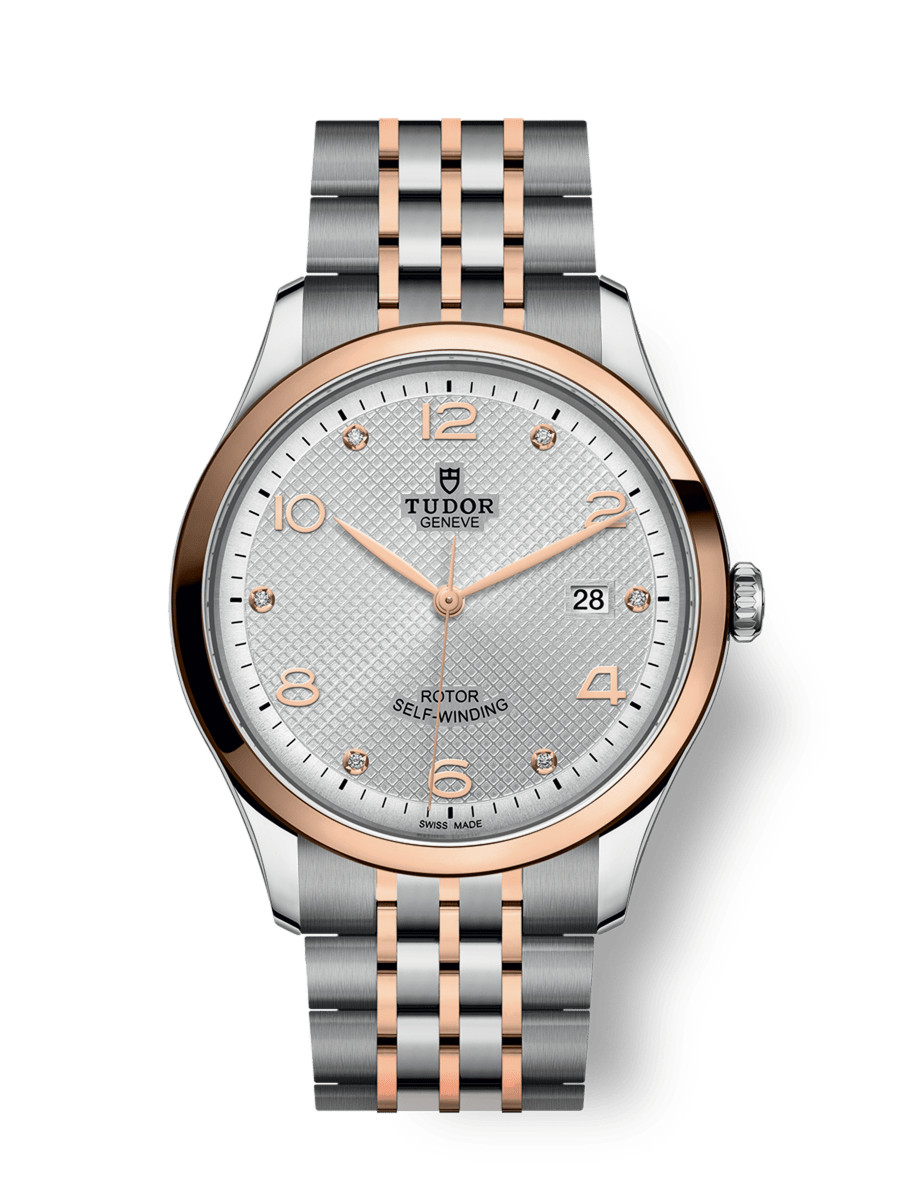 TUDOR 1926 41 mm çelik kasa Pembe altın çerçeve