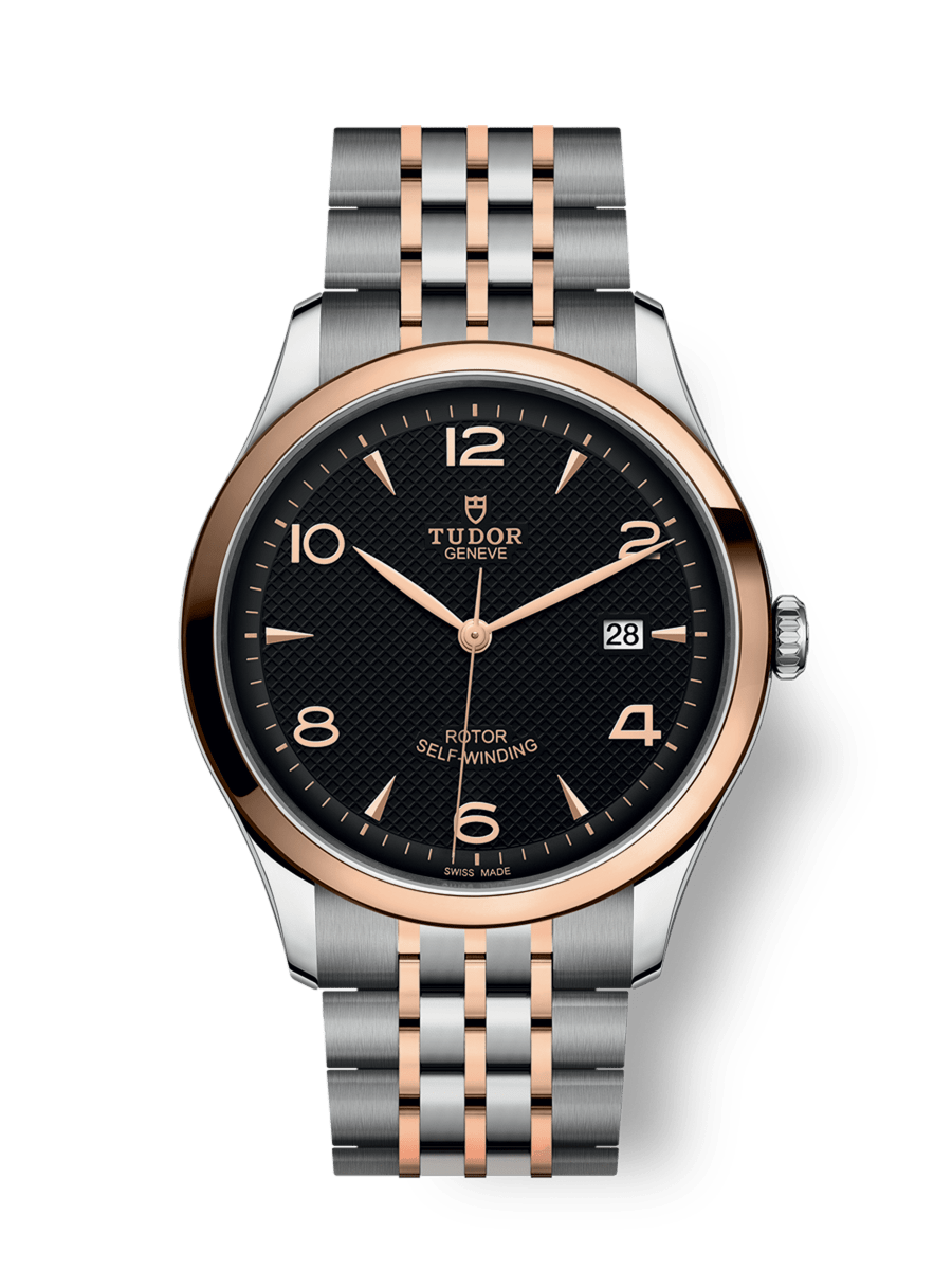 TUDOR 1926 Boîtier en acier, 41 mm Bracelet en acier et or rose