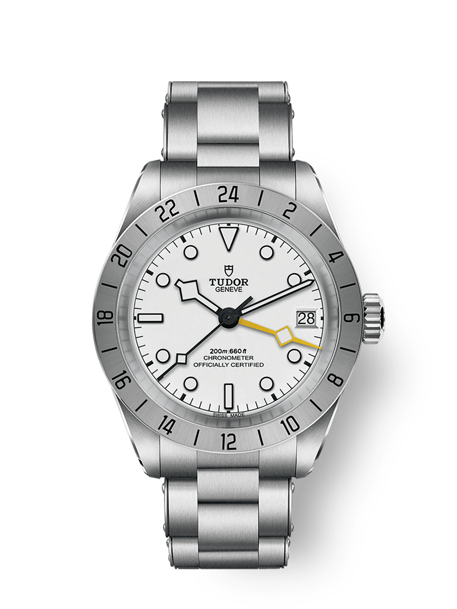 Black Bay Pro 39mm steel case Opaline dial